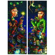 Puzzle Gold La Noche 2 x 1000 Piezas