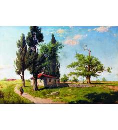Puzzle Gold Paisaje Rural de 1000 Piezas