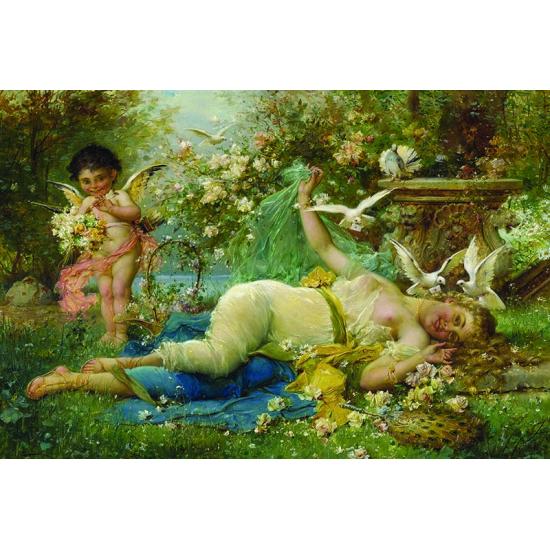 Puzzle Gold Venus y Cupido de 2000 Piezas Puzzle Gold Venus y Cupido de 2000 Piezas