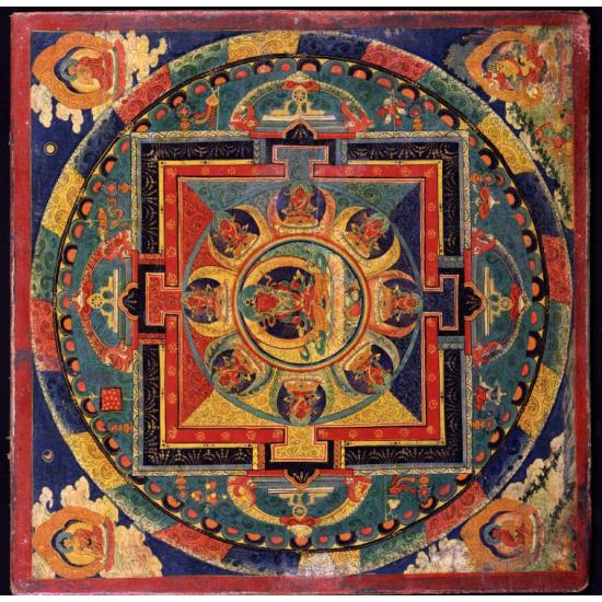 Puzzle Grafika Amitabha Mandala del Tibet de 1000 Piezas Puzzle Grafika Amitabha Mandala del Tibet de 1000 Piezas