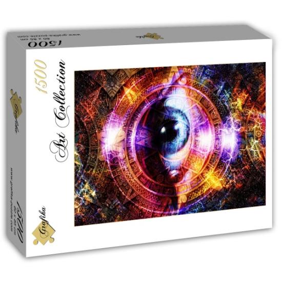 Puzzle Grafika Antiguo Calendario Maya de 1500 Piezas