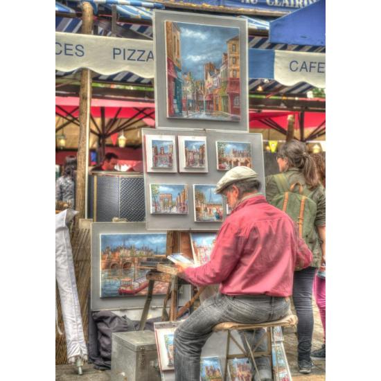 Puzzle Grafika Artista Callejero, París de 2000 Piezas