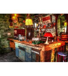 Puzzle Grafika Bar Ruinoso en Budapest de 1500 Piezas