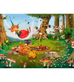 Puzzle Grafika Camping de la Bruja de 2000 Pzs