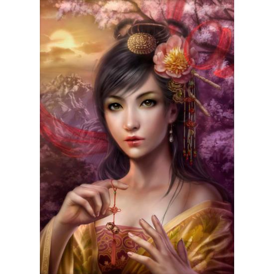 Puzzle Grafika Canciones Bajo el Cerezo de 1000 Piezas