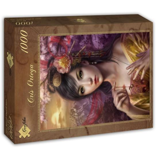 Puzzle Grafika Canciones Bajo el Cerezo de 1000 Piezas