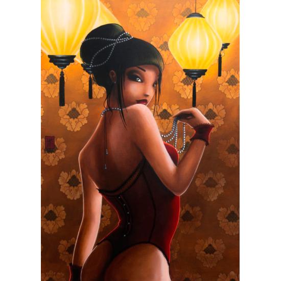 Puzzle Grafika Candil Chino de 1000 Piezas