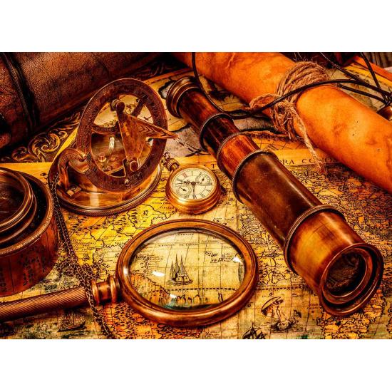 Puzzle Grafika Carta de Navegación Vintage de 6000 Pzs