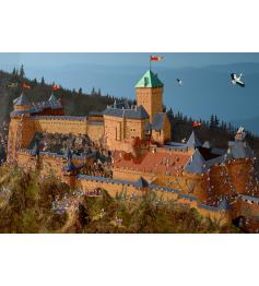 Puzzle Grafika Castillo de Haut-Koenigsbourg de 1000 Piezas