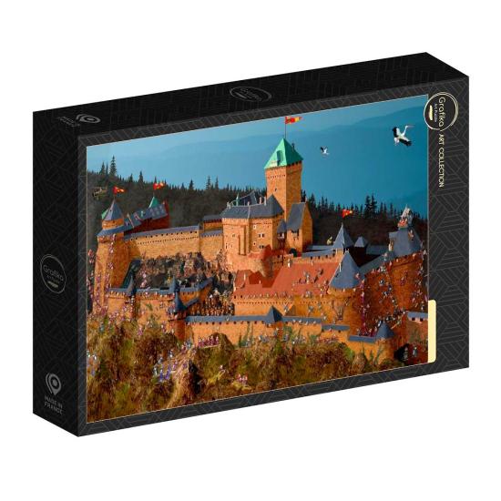 Puzzle Grafika Castillo de Haut-Koenigsbourg de 1000 Piezas Puzzle Grafika Castillo de Haut-Koenigsbourg de 1000 Piezas