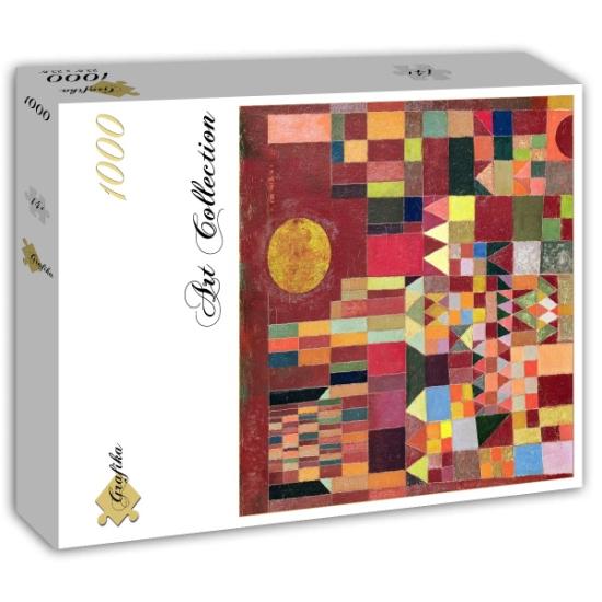 Puzzle Grafika Castillo y Sol de 1000 Piezas