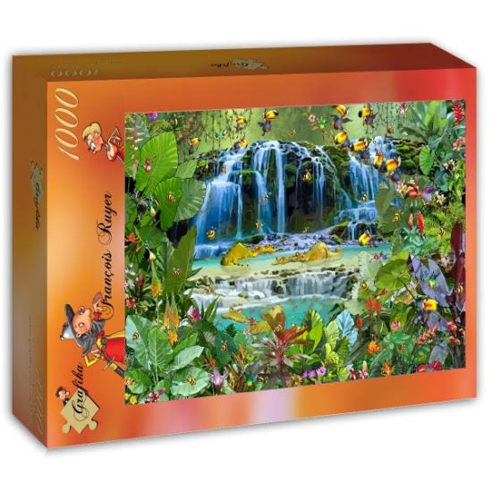 Puzzle Grafika Cataratas de 1000 Piezas