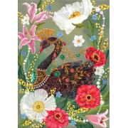 Puzzle Grafika Cisne Negro Y Perlas de 500 Piezas
