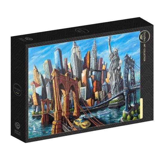 Puzzle Grafika Ciudad De Los Sueños de 1000 Piezas