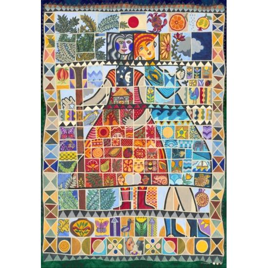 Puzzle Grafika Colcha de 1000 Piezas