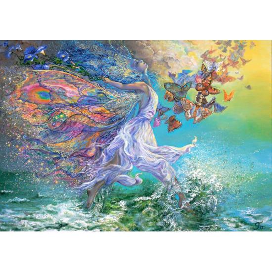 Puzzle Grafika Collage Alegría de Vivir de 1500 Piezas