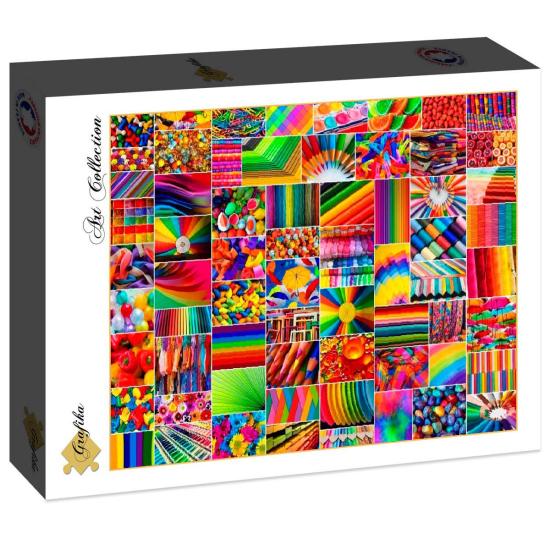 Puzzle Grafika Collage de Colores de 2000 Pzs Puzzle Grafika Collage de Colores de 2000 Pzs