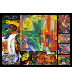 Puzzle Grafika Collage de Franz Marc de 2000 Piezas