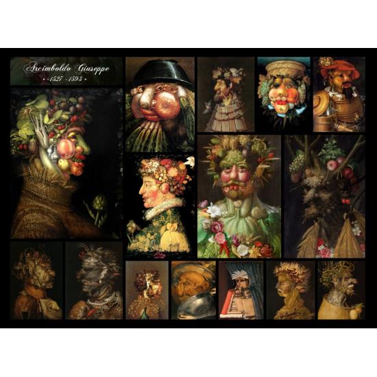 Puzzle Grafika Collage de Giuseppe Arcimboldo de 2000 Piezas Puzzle Grafika Collage de Giuseppe Arcimboldo de 2000 Piezas