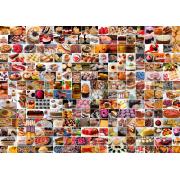 Puzzle Grafika Collage de Pasteles de 1500 Piezas