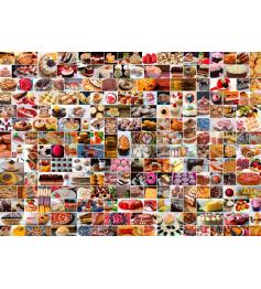 Puzzle Grafika Collage de Pasteles de 1500 Piezas