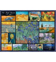 Puzzle Grafika Collage de Vincent Van Gogh de 2000 Pzs