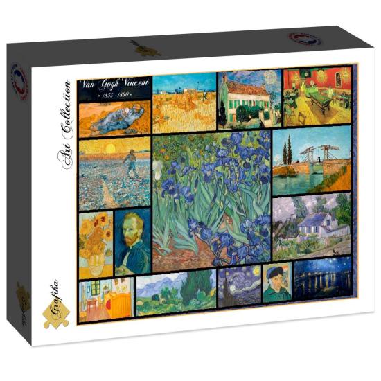 Puzzle Grafika Collage de Vincent Van Gogh de 2000 Pzs Puzzle Grafika Collage de Vincent Van Gogh de 2000 Pzs