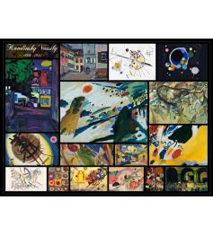 Puzzle Grafika Collage de Wassily Kandinsky de 2000 Piezas