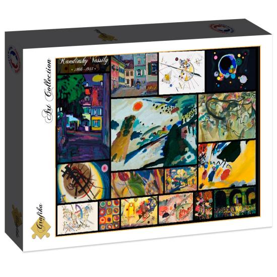 Puzzle Grafika Collage de Wassily Kandinsky de 2000 Piezas