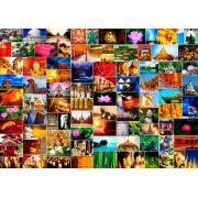 Puzzle Grafika Collage Zen de 1500 Piezas