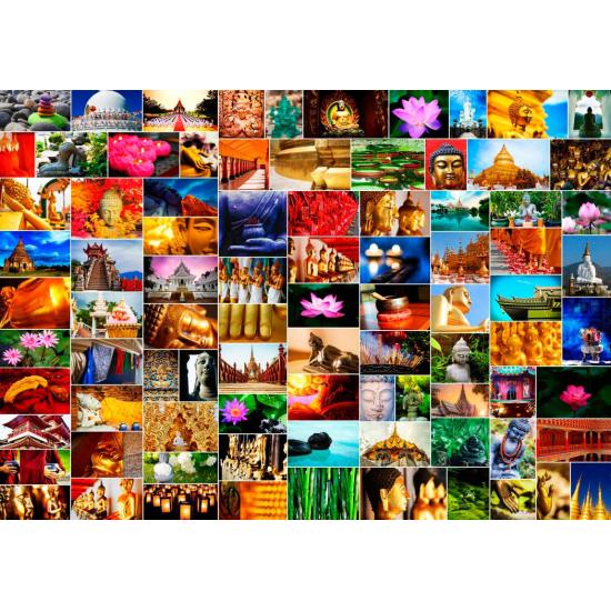 Puzzle Grafika Collage Zen de 1500 Piezas Puzzle Grafika Collage Zen de 1500 Piezas