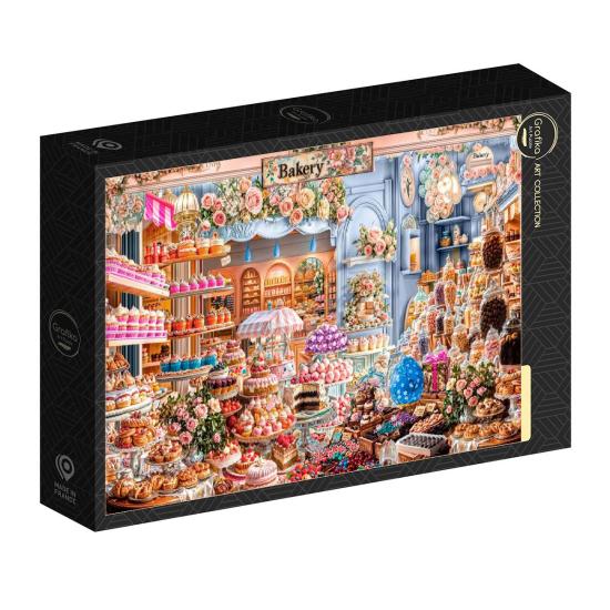 Puzzle Grafika Cupcakes Y Dulces de 1000 Piezas