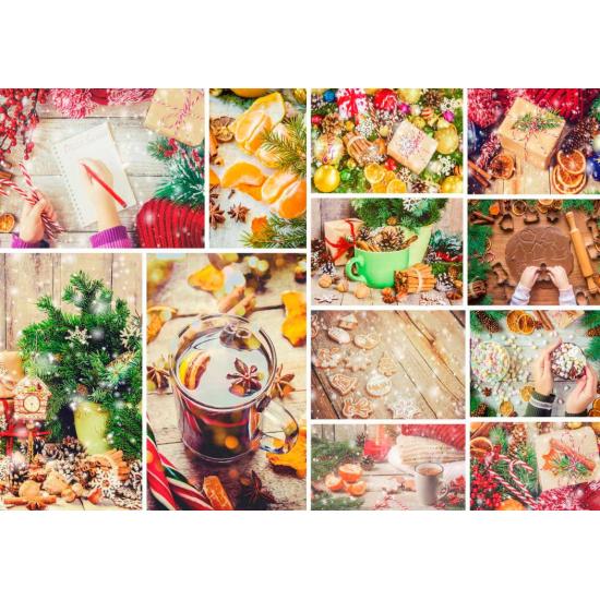 Puzzle Grafika Delicias Navideñas de 2000 Piezas