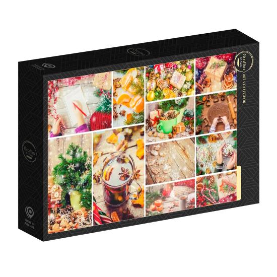 Puzzle Grafika Delicias Navideñas de 2000 Piezas