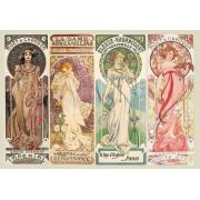 Puzzle Grafika El Arte de Alfons Mucha de 1000 Piezas
