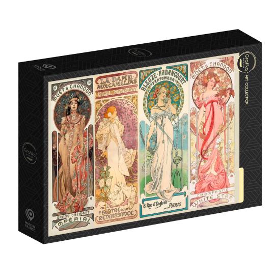 Puzzle Grafika El Arte de Alfons Mucha de 1000 Piezas