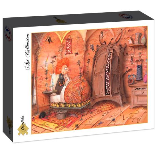 Puzzle Grafika El Dormitorio de la Bruja de 2000 Piezas Puzzle Grafika El Dormitorio de la Bruja de 2000 Piezas