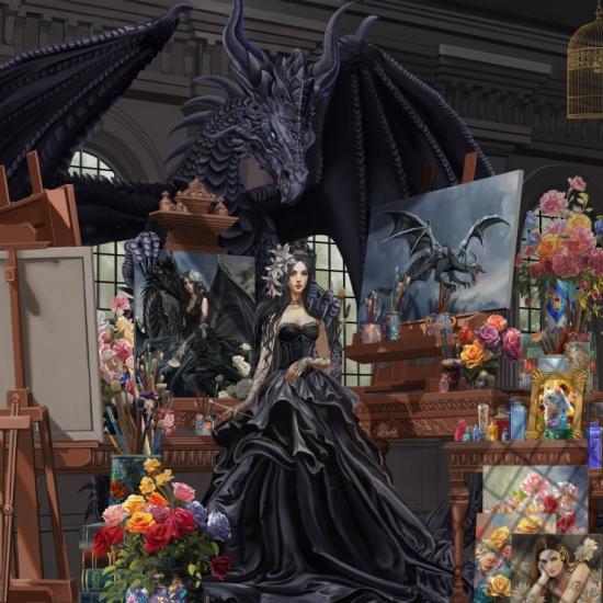 Puzzle Grafika El Estudio de 1000 Piezas