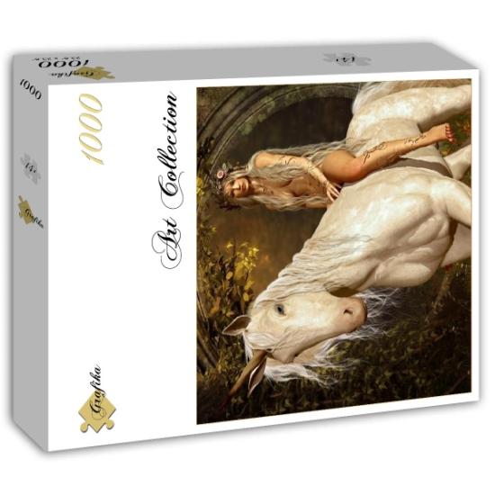 Puzzle Grafika El Hada y el Unicornio de 1000 Piezas Puzzle Grafika El Hada y el Unicornio de 1000 Piezas