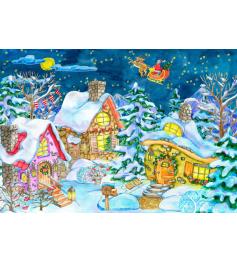 Puzzle Grafika El Sendero de Papá Noel de 1000 Pzs