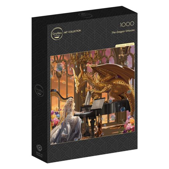 Puzzle Grafika El Virtuoso Dragón de 1000 Piezas