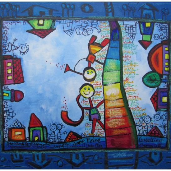Puzzle Grafika Echelle Jouant Crescendo de 1000 Piezas Puzzle Grafika Echelle Jouant Crescendo de 1000 Piezas