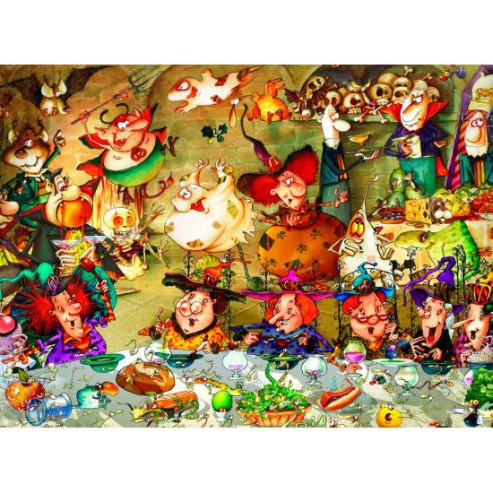 Puzzle Grafika Fiesta de Brujas de 2000 Piezas Puzzle Grafika Fiesta de Brujas de 2000 Piezas