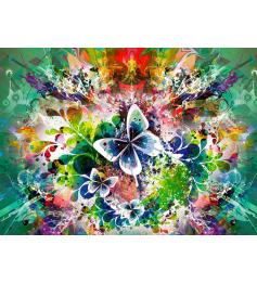 Puzzle Grafika Flores de Primavera y Mariposas de 3000 Pzs