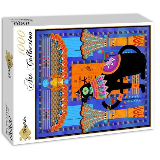 Puzzle Grafika Gato Egipcio de 1000 Piezas