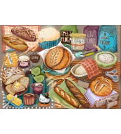 Puzzle Grafika Horneado de Pan Casero de 1000 Piezas
