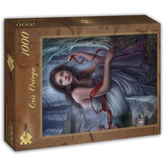 Puzzle Grafika Invisible en la Noche de 1000 Piezas