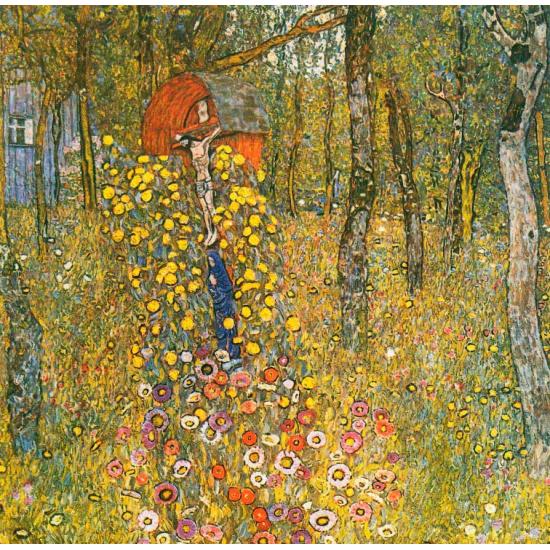 Puzzle Grafika Jardín con Crucifijo de 1000 Piezas