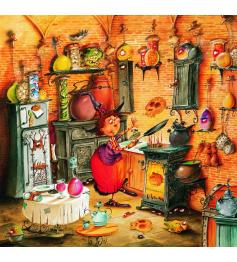 Puzzle Grafika La Cocina de la Bruja de 1000 Piezas