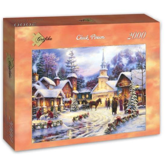 Puzzle Grafika La Fe del Espíritu Navideño de 2000 Piezas